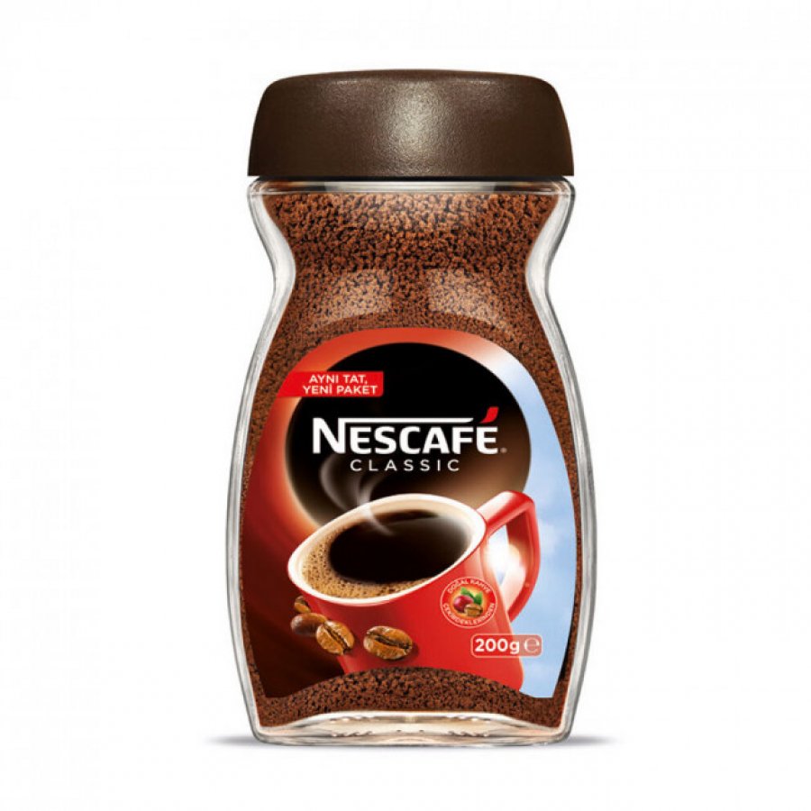 Nescafe Classic Cam Şişe 200gr